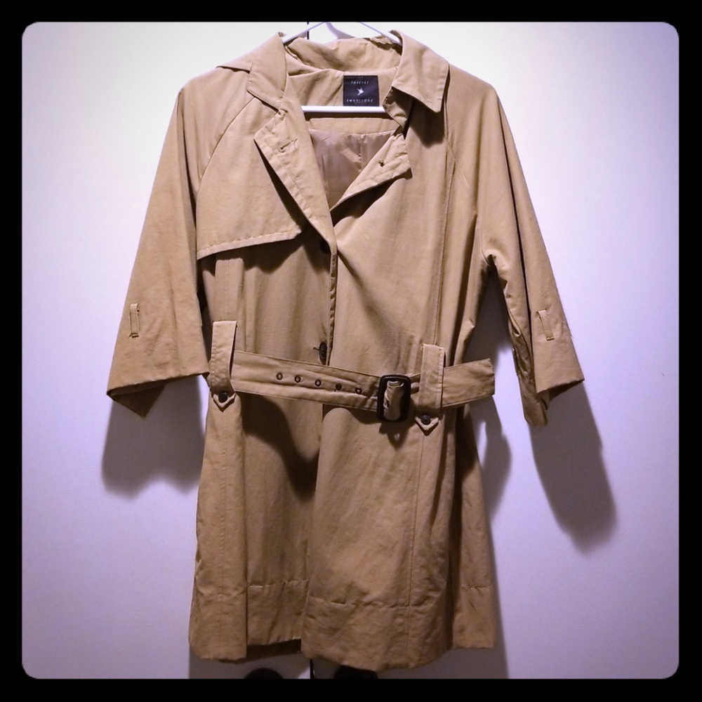 Khaki Trench Coat